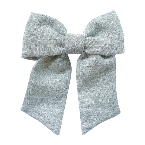 Baby Bling Big Solo Bow - Grey Tweed, Baby Bling, Baby Baby Bling Headbands, Baby Bling, Baby Bling Big Solo Bow, Baby Bling Big Solo Bow - Grey Tweed, Baby Bling Clippie, Baby Bling Fall 202