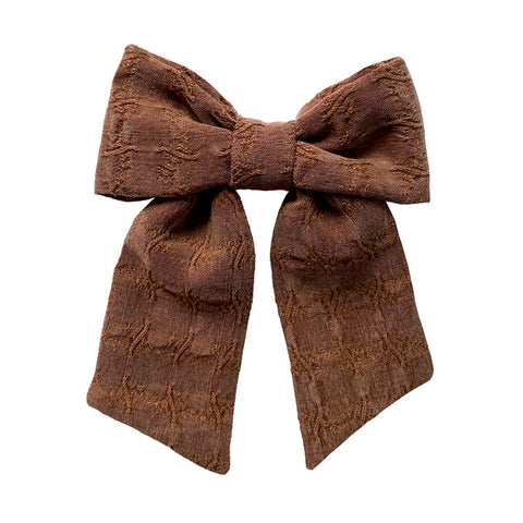 Baby Bling Big Solo Bow - Textured Cocoa, Baby Bling, Baby Baby Bling Headbands, Baby Bling, Baby Bling Big Solo Bow, Baby Bling Big Solo Bow - Textured Cocoa, Baby Bling Clippie, Baby Bling 