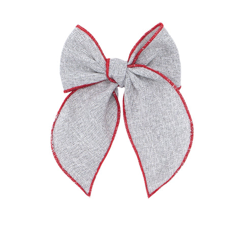 Baby Bling Grey w/Red Tweed Belle Clip, Baby Bling, Baby Bling, Baby Bling Belle Clip, Baby Bling Bows, Baby Bling Clip, Baby Bling Clippie, Baby bling Clips, Baby Bling Grey w/Red Tweed, Bab