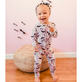 Gigi and Max Boo Ruffle Zip One Piece, Gigi and Max, Bamboo Pajama, Ghost, Gigi & Max, Gigi & Max Halloween, Gigi & Max Halloween 2021, Gigi and Max, Gigi and Max Boo, Gigi and Max Halloween,