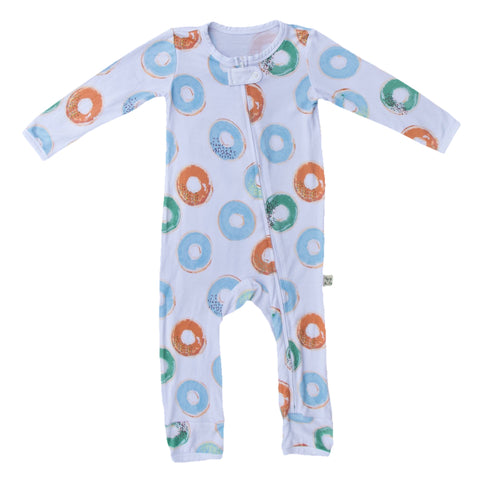 Kozi & Co Blue Donuts Coverall, Kozi & co, Black Friday, Breakfast, CM22, Cyber Monday, Donut, Donut Coverall, Els PW 8258, End of Year, End of Year Sale, Kozi & Co, Kozi & Co Blue Donuts Cov