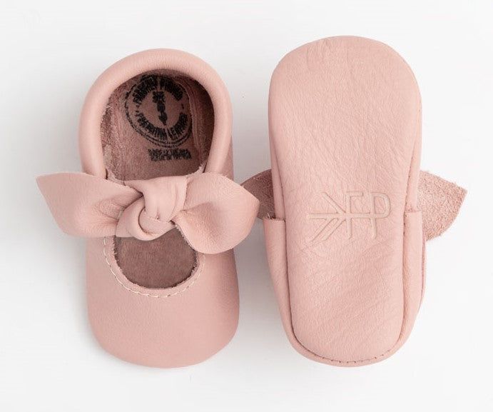 Freshly picked blush moccasins top