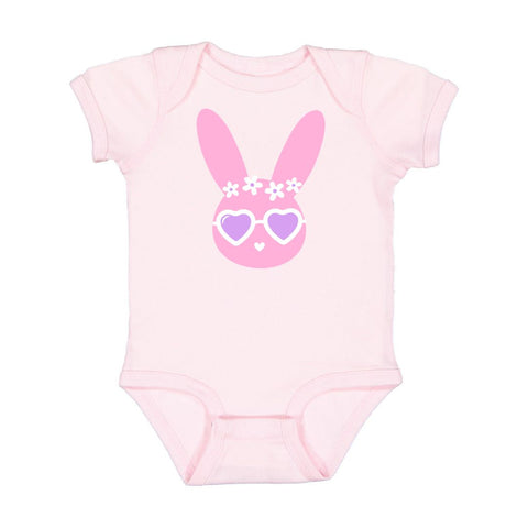 Sweet Wink Bunny Babe S/S Ballet Pink Bodysuit, Sweet Wink, Bunny Babe, cf-size-0-3-months, cf-size-3-6-months, cf-size-6-12-months, cf-type-tee, cf-vendor-sweet-wink, Easter, Easter Tee, EB 