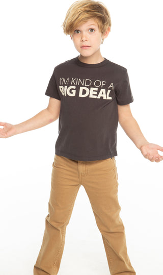 Chaser Big Deal Vintage Black S/S Tee, Chaser, Big Deal Tee, Black Friday, Boys Clothing, Chaser, Chaser Big Deal Tee, Chaser Big Deal Vintage Black S/S Tee, Chaser I'm Kind of a Big Deal Tee