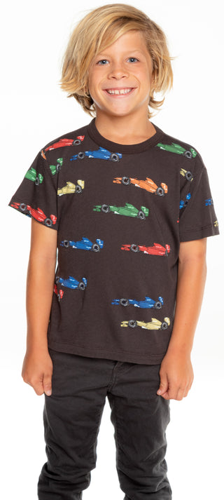 Chaser Race Cars S/S Tee, Chaser, Boys Clothing, Boys Tee, cf-size-8, cf-type-tee, cf-vendor-chaser, Chaser, Chaser Kids, Chaser Kids Tee, Chaser Race Car Tee, Chaser Race Cars, Chaser Race C