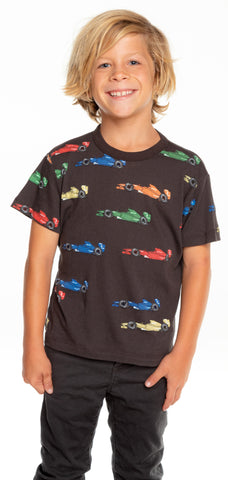 Chaser Race Cars S/S Tee, Chaser, Boys Clothing, Boys Tee, cf-size-8, cf-type-tee, cf-vendor-chaser, Chaser, Chaser Kids, Chaser Kids Tee, Chaser Race Car Tee, Chaser Race Cars, Chaser Race C