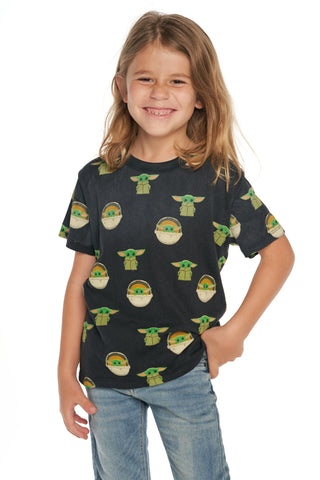 Chaser Star Wars - Mandalorian Toss Tee, Chaser, Boys Clothing, Boys Tee, cf-size-8, cf-type-shirt, cf-vendor-chaser, Chaser, Chaser Disney, Chaser Kids, Chaser Kids Tee, Chaser Mandalorian T