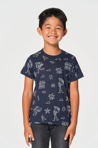 Chaser Toy Story Doodle Pattern S/S Tee, Chaser, Boys Clothing, Boys Tee, cf-size-10, cf-size-12, cf-size-5, cf-size-6, cf-size-7, cf-type-tee, cf-vendor-chaser, Chaser, Chaser Kids, Chaser K