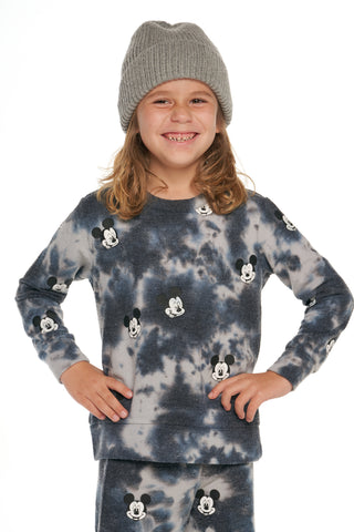 Chaser Disney Mickey Mouse - Tie Dye Mickey Toss Pullover, Chaser, Chaser, Chaser Disney Mickey Mouse, Chaser Kids, Chaser Kids Shirt, Chaser Mickey Mouse, JAN23, Tie Dye Mickey Toss Pullover