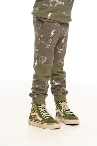Chaser Dino Pants, Chaser, cf-size-7, cf-size-8, cf-type-pants, cf-vendor-chaser, Chaser, Chaser Dino, Chaser Dinosaur, Dino, Dinos, Dinosaur, Dinosaurs, JAN23, Planets, Solar System, Pants -