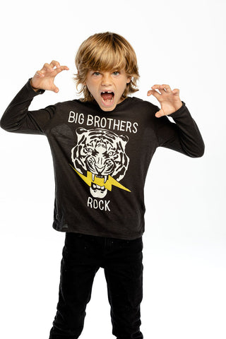 Chaser Big Brothers Rock L/S Tee, Chaser, Big Bro, Big Brother, Big Brother Shirt, Big Brothers Rock L/S Tee, Brother Shirt, Chaser, Chaser Big Bro Long Sleeve Tee, Chaser Big Brothers Rock L