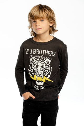 Chaser Big Brothers Rock L/S Tee, Chaser, Big Bro, Big Brother, Big Brother Shirt, Big Brothers Rock L/S Tee, Brother Shirt, Chaser, Chaser Big Bro Long Sleeve Tee, Chaser Big Brothers Rock L