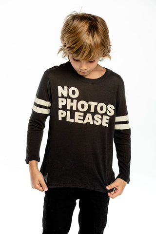 Chaser No Photos Please L/S Tee, Chaser, cf-size-7, cf-type-tee, cf-vendor-chaser, Chaser, Chaser Kids, Chaser Long Sleeve Tee, Chaser No Photos Please L/S Tee, Chaser No Photos Please., Chas