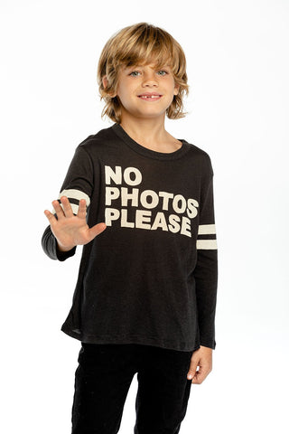 Chaser No Photos Please L/S Tee, Chaser, cf-size-7, cf-type-tee, cf-vendor-chaser, Chaser, Chaser Kids, Chaser Long Sleeve Tee, Chaser No Photos Please L/S Tee, Chaser No Photos Please., Chas