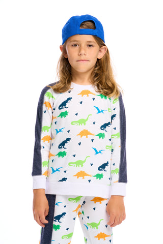 Chaser Dino Pullover, Chaser, Boys Clothing, cf-size-6, cf-size-7, cf-size-8, cf-type-sweatshirt, cf-vendor-chaser, Chaser, Chaser Dino, Chaser Dino Pullover, Chaser Dinosaur, Chaser Kids, Ch