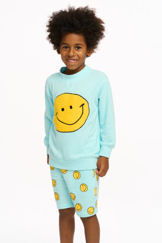 Chaser Smiley Toby Pullover, Chaser, cf-size-2, cf-size-5, cf-type-shirts-&-tops, cf-vendor-chaser, Chaser, Chaser Kids, Chaser Pullover, Chaser Sweatshirt, Happy, pullover, Smiley, Smiley Fa