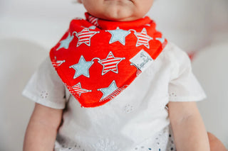 Copper Pearl Liberty Bandana Bib Set, Copper Pearl, 4th of July, All Things Holiday, Baby Shower, Baby Shower Gift, Bandana Bib Set, Bandana Bibs, Bandanna Bibs, cf-type-bib-set, cf-vendor-co