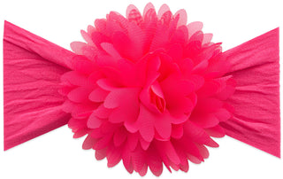 Baby Bling Chiffon Carnation Flower-Hot Pink, Baby Bling, Baby Baby Bling Headbands, Baby Bling, Baby Bling Bows, Baby Bling Chiffon Carnation Flower, Baby Bling Flower Headband, Baby Bling H