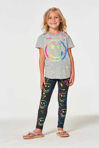 Chaser Happy Face Leggings, Chaser, cf-size-10, cf-size-4, cf-size-5, cf-type-pants, cf-vendor-chaser, Chaser, Chaser Happy Face, Chaser Happy Face Leggings, Chaser Kids, Chaser Leggings, Cha