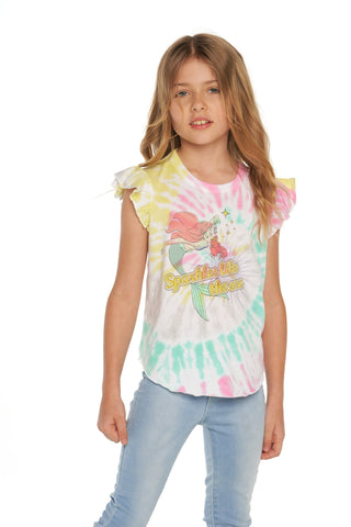 Chaser Little Mermaid Sparkle Like the Sea Ruffle Tee, Chaser, Chaser, Chaser Disney, Chaser Little Mermaid, Chaser Little Mermaid Sparkle Like the Sea Ruffle Tee, Chaser Little Mermaid Tank 