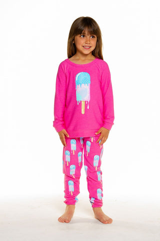 Chaser Drippy Ice Cream Cozy Knit Pants, Chaser, cf-size-10, cf-type-pants, cf-vendor-chaser, Chaser, Chaser Cozy Knit, Chaser Drippy Ice Cream, Chaser Drippy Ice Cream Cozy Knit Pants, Chase