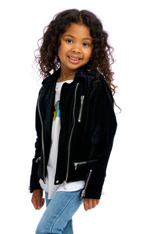 Chaser Stretch Velvet Moto Jacket, Chaser, cf-size-2, cf-size-4, cf-size-5, cf-size-6, cf-size-7, cf-type-jacket, cf-vendor-chaser, Chaser Jacket, Chaser Moto Jacket, Chaser Velvet, Jacket, J