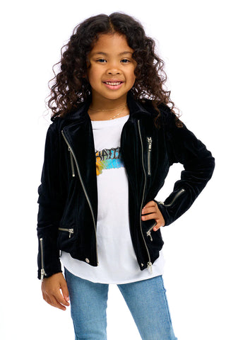 Chaser Stretch Velvet Moto Jacket, Chaser, cf-size-2, cf-size-4, cf-size-5, cf-size-6, cf-size-7, cf-type-jacket, cf-vendor-chaser, Chaser Jacket, Chaser Moto Jacket, Chaser Velvet, Jacket, J