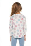Chaser Heart Donuts L/S Shirttail Tee, Chaser, Chaser, Chaser Heart Donuts, Chaser Kids, Chaser L/s, Chaser L/S Tee, Chaser Long Sleeve, Chaser LS Tee, JAN23, Long Sleeve Tee, Pullover - Basi