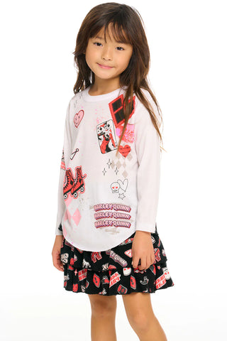 Chaser Harley Quinn Mash Up L/S Tee, Chaser, cf-size-2, cf-size-3, cf-size-4, cf-size-5, cf-size-6, cf-size-7, cf-size-8, cf-type-tee, cf-vendor-chaser, Chaser, Chaser Harley Quinn, Chaser Te