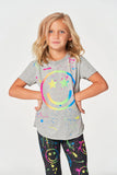 Chaser Happy Face S/S Tee, Chaser, Chaser, Chaser Brand, Chaser Happy Face, Chaser Happy Face S/S Tee, Chaser Kids, Chaser Kids Shirt, Chaser Kids Tee, Girls Clothing, Happy Face, JAN23, Smil