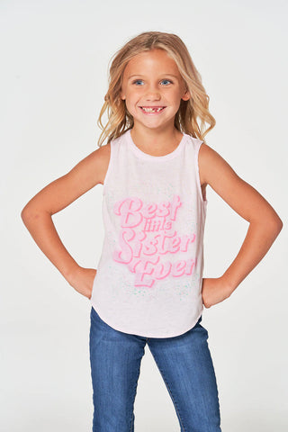 Chaser Best Little Sis Tank, Chaser, Best Little Sister Ever, cf-size-4, cf-size-7, cf-type-tank, cf-vendor-chaser, Chaser, Chaser Best Little Sis Tank, Chaser Little Sister Tank, Chaser Tank