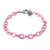 Charm It! Pink Chain Bracelet, Charm It!, Bracelet, cf-type-bracelets, cf-vendor-charm-it, Charm Bracelet, Charm It!, Charm It! Bracelet, Charm It! Chain Bracelet, Charm It! Pink Chain Bracel