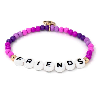 Charm It! 4mm Gold Friends Stretch Bead Bracelet, Charm It!, Bracelet, cf-type-bracelets, cf-vendor-charm-it, Charm Bracelet, Charm It!, Charm It! Bracelet, Gold Friends, High Intencity, Stoc