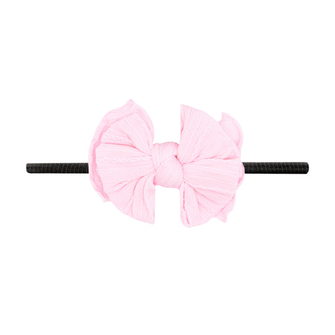 Baby Bling Pink / Black Cable Knit Lil FAB Skinny Headband, Baby Bling, Baby Bling, Baby Bling Bows, Baby Bling Cable Knit Lil FAB Skinny Headband, Baby Bling Fall 2021, Baby Bling Headband, 