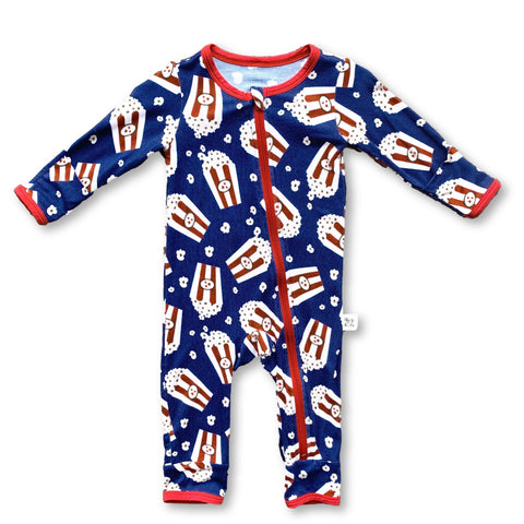Kozi & Co Popcorn Coverall with Zipper, Kozi & co, CM22, Kozi & Co, Kozi & Co Circus, Kozi & Co Coverall with Zipper, Kozi & Co Fall 2020, Kozi & Co Popcorn, Kozi & Co Popcorn Coverall with Z