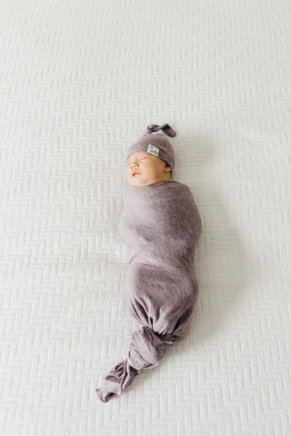 Copper Pearl Violet Knit Swaddle Blanket, Copper Pearl, cf-type-swaddling-blanket, cf-vendor-copper-pearl, Copper Pearl, Copper Pearl Solid Knit Swaddle Blanket, Copper Pearl Swaddle, Copper 