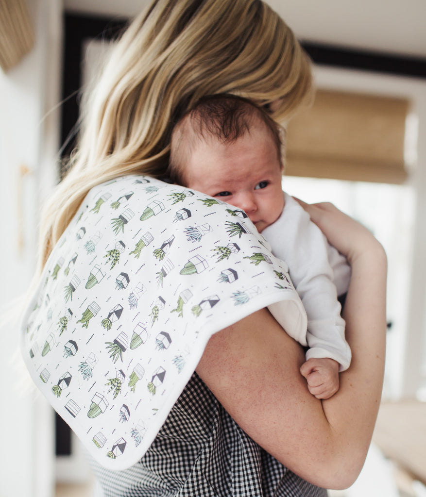 Copper Pearl Urban Premium Burp Cloth Set Basically Bows & Bowties