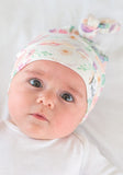 Copper Pearl Bloom Top Knot Hat, Copper Pearl, All Things Holiday, Baby Hat, Copper Pearl Bloom, Copper Pearl Bloom Top Knot Hat, Copper Pearl Hat, Copper PEarl Hats, Copper Pearl Top Knot Ha