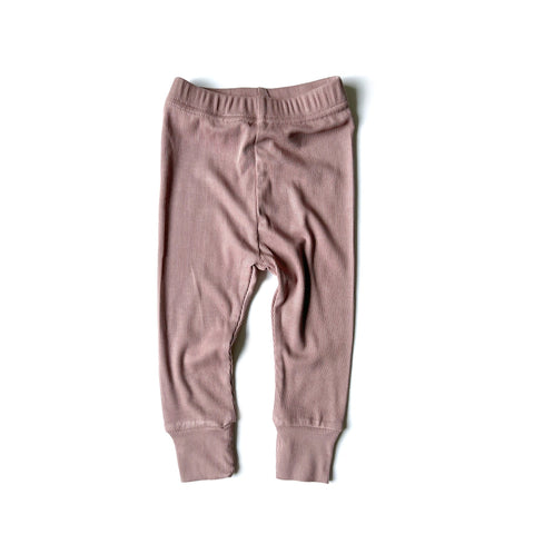 Little Bipsy Ribbed Leggings - Dusty Plum, Little Bipsy Collection, cf-size-3-6-months, cf-type-leggings, cf-vendor-little-bipsy-collection, CM22, Dusty Plum, Gender Neutral, JAN23, LBSS22, L