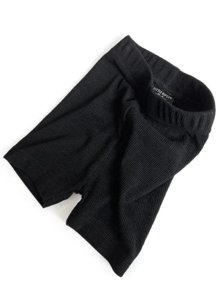 Little Bipsy Ribbed Biker Short - New Black, Little Bipsy Collection, cf-size-12-18-months, cf-type-shorts, cf-vendor-little-bipsy-collection, Gender Neutral, LBSS23, Little Bipsy, Little Bip