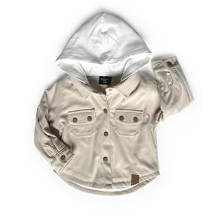 Little Bipsy Corduroy Shacket - Oat, Little Bipsy Collection, JAN23, Little Bipsy, Little Bipsy Collection, Little Bipsy Corduroy Shacket, Little Bipsy Fall, Little Bipsy Fall 2022, Oat, Coat