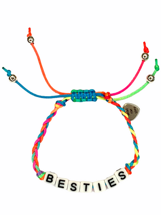 Friendship Bracelet - Besties Bright, Bead Me Silly, Bead Me Silly, Bead Me Silly Friendship Bracelet - Besties, Bead Me Silly Friendship Bracelet - Besties Bright, Bracelet, Friendship Brace