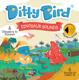 Ditty Bird Dinosaur Sounds Board Book, Ditty Bird, Board Book, Book, Books, Books for Children, cf-type-books, cf-vendor-ditty-bird, Children's Book, Dinosaur, Dinosaur Book, Dinosaurs, Ditty