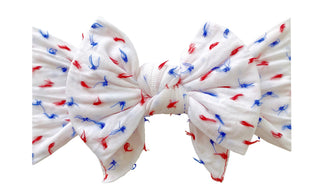 Baby Bling Clipped Dot DEB Headband - USA, Baby Bling, Baby Bling, Baby Bling 4th of July Headband, Baby Bling Bows, Baby Bling Clipped Dot DEB Headband - USA, Baby Bling Clipped Dot Patterne