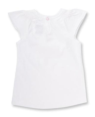 Sapling Child Vintage Rose Flutter Sleeve Tee, Sapling Child, Black Friday, CM22, Cyber Monday, Els PW 8258, End of Year, End of Year Sale, Organic, Organic Cotton, Sapling, Sapling Child, Sa