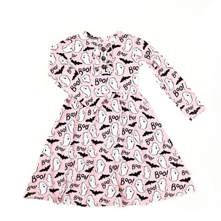 Gigi and Max Boo L/S Tutu Dress, Gigi and Max, Ghost, Gig and Max Boo, Gigi & Max, Gigi & Max Boo, Gigi & Max Halloween, Gigi & Max Halloween 2021, Gigi and Max, Gigi and Max Boo, Gigi and Ma