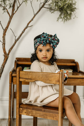 Baby Bling Floral Plaid Printed FAB Headband, Baby Bling, Baby Bling, Baby Bling Bows, Baby Bling FAB, Baby Bling FAB-BOW-LOUS, Baby Bling Fabbowlous, Baby Bling Fall 2021, Baby Bling Floral 