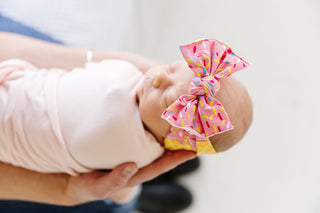 Baby Bling Birthday '22 Printed Knot Headband, Baby Bling, Baby Bling, Baby Bling Birthday, Baby Bling Birthday '22, Baby Bling Birthday '22 Printed Knot Headband, Baby Bling Birthday Bow, Ba