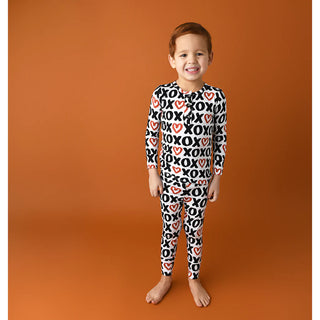 Gigi and Max Blake XOXO 2pc Set, Gigi and Max, 2pc Pajama Set, Bamboo Pajama, Bamboo Pajamas, Blake XOXO, Gigi & Max, Gigi & Max Valentine, Gigi and Max, Gigi and Max Pajama Set, Gwen, JAN23,