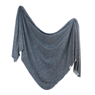 Copper Pearl Denim Knit Swaddle Blanket, Copper Pearl, cf-type-swaddling-blanket, cf-vendor-copper-pearl, Copper Pearl, Copper Pearl Denim, Copper Pearl denim Swaddle Blanket, Copper Pearl Sw